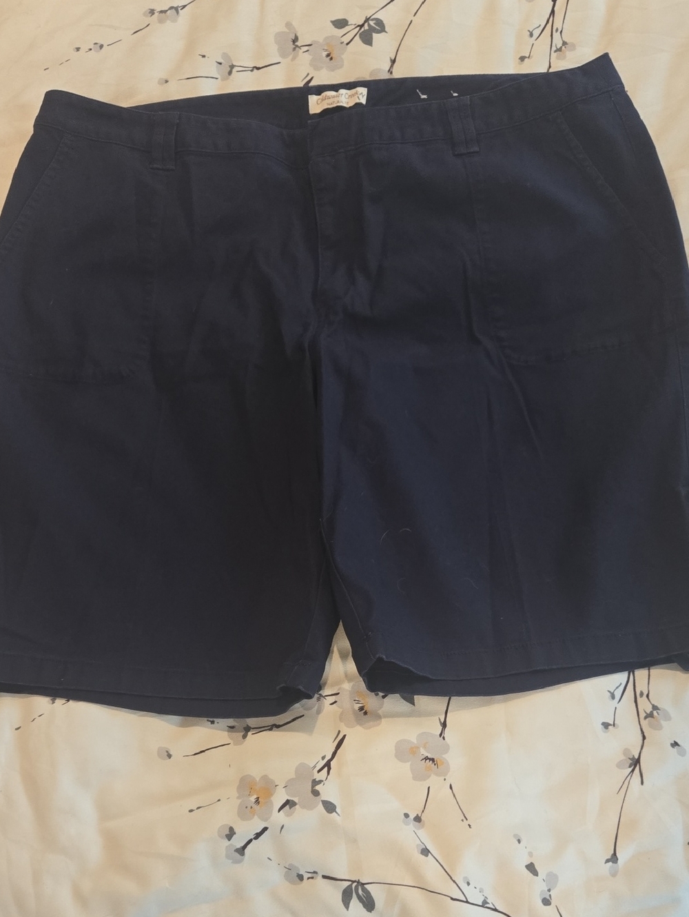 Coldwater Creek Navy Blue Women's Bermuda Shorts